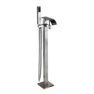 Blackswan M5.1 freestanding bathtub faucet, nickel finish - Faucet