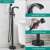 Blackswan freestanding bathtub faucet, matte black, waterfall spout, handheld shower, features