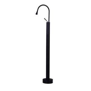 Freistehender Badewannenarmatur, Blackswan, Typ M66, mattschwarzes Modell, Größe 120 cm 102639282