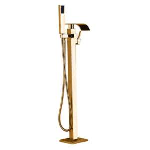 Blackswan M88 freestanding bathtub faucet in shiny gold finish - Faucet