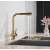 Blackswan M5 gold kitchen faucet with filtered water outlet installed in a kitchen sink