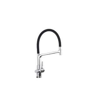Blackswan M16 kitchen faucet with pull-out spray, chrome and black finish - Nonbrand Faucet
