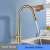 Blackswan M25 kitchen faucet, brushed golden, touch sensor, 47 cm