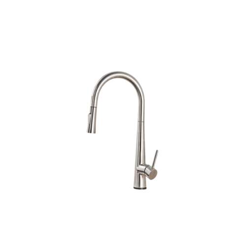 Blackswan M27 kitchen faucet, nickel model, 47 cm
