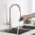 Blackswan M27 kitchen faucet with pull-down sprayer, nickel model, 47 cm