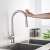 Blackswan M27 kitchen faucet with pull-down sprayer, nickel model, 47 cm