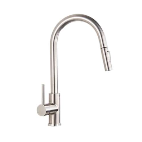 Blackswan M31 kitchen faucet, brushed nickel, touch sensor, pull-down spray