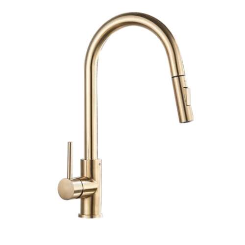 Blackswan M36 Küchenarmatur, matt gold, 40 cm