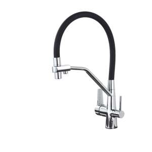 Blackswan M51 kitchen faucet with pull-out spray, chrome finish - Faucet