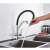 Blackswan M51 kitchen faucet with pull-out spray, chrome finish, close-up of the spout