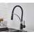 Blackswan M59 kitchen faucet, black/chrome model, 43 cm