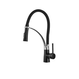 Blackswan M59 Küchenarmatur, schwarz/chrom Modell, 43 cm - Nonbrand Wasserhahn