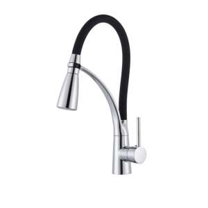 Kuchynská batéria Blackswan M65 s LED svetlom, chrómový model, 43 cm - Dom&záhrada