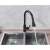 Blackswan M75 kitchen faucet with pull-out spray head, spray mode