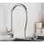 Blackswan M76 Chrome Kitchen Sink Faucet with Pull-Out Sprayer installed in a kitchen sink