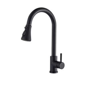 Blackswan M79 Matte Black Kitchen Faucet with 3 Spray Modes - Faucet