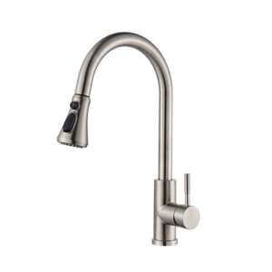 Blackswan M81 kitchen faucet, brushed nickel, 3 modes, pull-out spray - Nonbrand Faucet
