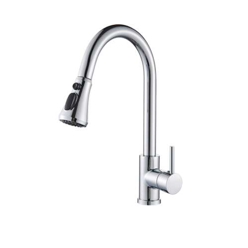 Blackswan M83 kitchen faucet, chrome, 38 cm