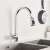 Blackswan M83 kitchen faucet with sensor, chrome, 38 cm, installed in kitchen