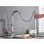 Blackswan M90 kitchen faucet in use, chrome, 2 modes, 42 cm