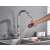 Blackswan M90 kitchen faucet in use, chrome, 2 modes, 42 cm