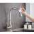 Blackswan M93 kitchen faucet with touch sensor, nickel finish