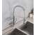 Blackswan M95 kitchen faucet with pull-out spray installed in a kitchen sink