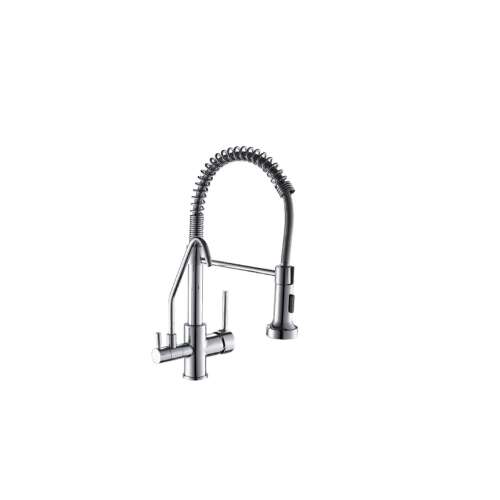 Blackswan M98 kitchen sink faucet with pull-out spray and filtered water outlet, chrome finish