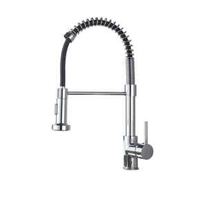 Blackswan M103 bateria kuchenna, chrom, 44 cm, wyciągana głowica prysznicowa - Nonbrand Kran