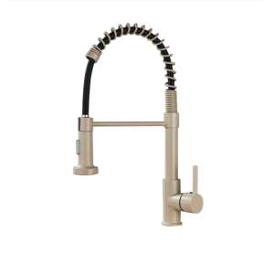 Blackswan M108 kitchen faucet, beige with black dots, 2 modes, 44 cm - Faucet