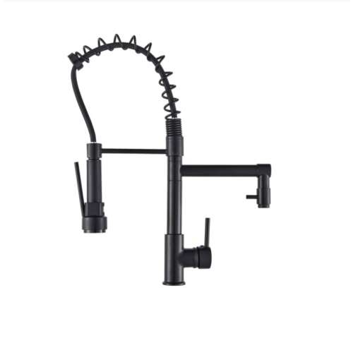 Blackswan M109 Küchenarmatur, matt schwarz, 49 cm