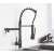 Blackswan M110 kitchen faucet, black, 2 modes, 48 cm, installed