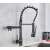 Blackswan M110 kitchen faucet, black, 2 modes, 48 cm, installed
