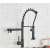 Blackswan M111 kitchen faucet, matte black, 2 modes, 49 cm