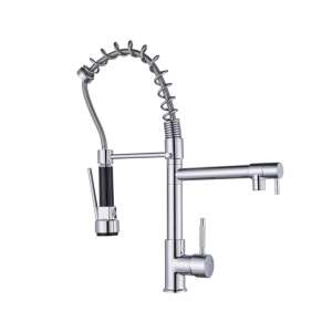 Blackswan M114 Chrome Kitchen Faucet with Pull-Down Sprayer - Faucet