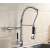 Blackswan M115 kitchen faucet installed in a kitchen sink, chrome, 2 modes, 48 cm