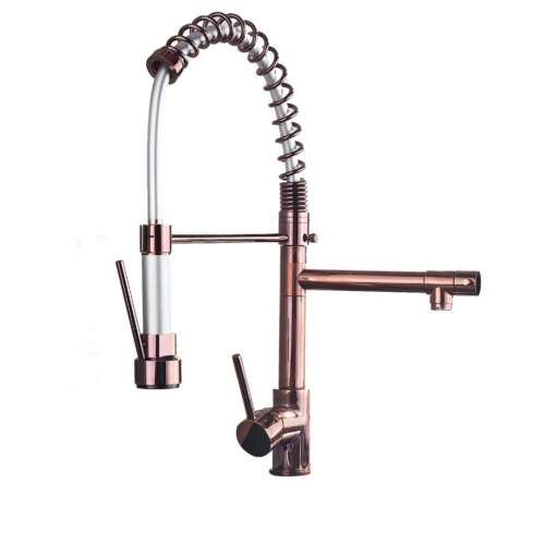 Blackswan M119 konyhai csaptelep, rózsaszín arany, 2 üzemmód, 51 cm