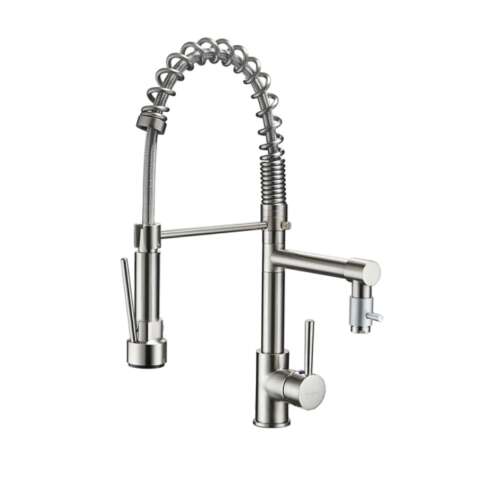 Blackswan M120 kitchen faucet, nickel, 2 modes, 47 cm