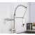 Blackswan M120 kitchen faucet, nickel, 2 modes, 47 cm