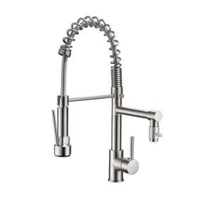 Blackswan M120 Küchenarmatur, Nickel, 2 Modi, 47 cm - Nonbrand Wasserhahn