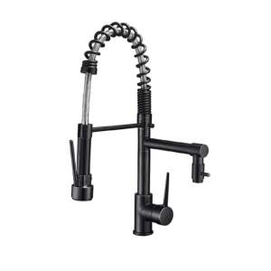 Blackswan M123 kitchen faucet, antique black, 2 modes, pull-down sprayer, 47cm - Nonbrand Faucet
