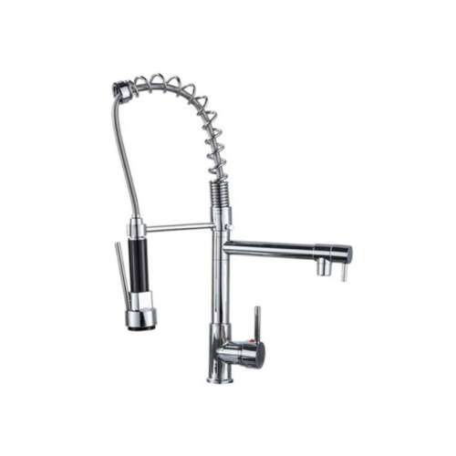 Blackswan M133 kitchen faucet with LED light and 2 modes, chrome, 47 cm