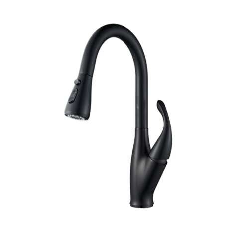 Blackswan M168 Sensor Kitchen Faucet, 2 Modes & Pause Button, Black Model, 44.5 cm