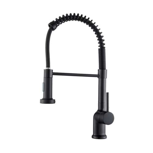 Robinet de bucătărie Blackswan M157, negru mat, 2 moduri, 45 cm