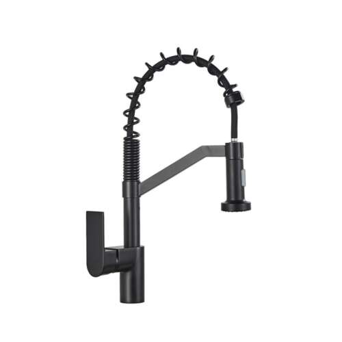 Robinet de bucătărie Blackswan M159, negru, 2 moduri, 45 cm