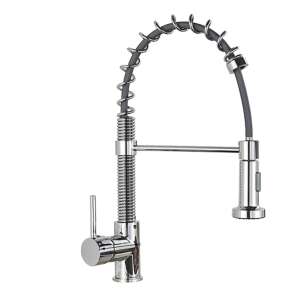 Blackswan M162 Küchenarmatur, Chrom, 2 Modi, 45 cm - Nonbrand Wasserhahn