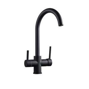 Blackswan M174 Küchenarmatur, mattschwarz, 360 Grad drehbar, gefiltertes Wasser - Nonbrand Wasserhahn