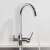 Blackswan M175 kitchen faucet with filtered water outlet, chrome model, 34 cm, in use