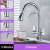 Blackswan M186 kitchen faucet with filtered water outlet and pause button, chrome model, 3 water modes