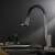 Blackswan M192 kitchen faucet installed, matte black, 40 cm